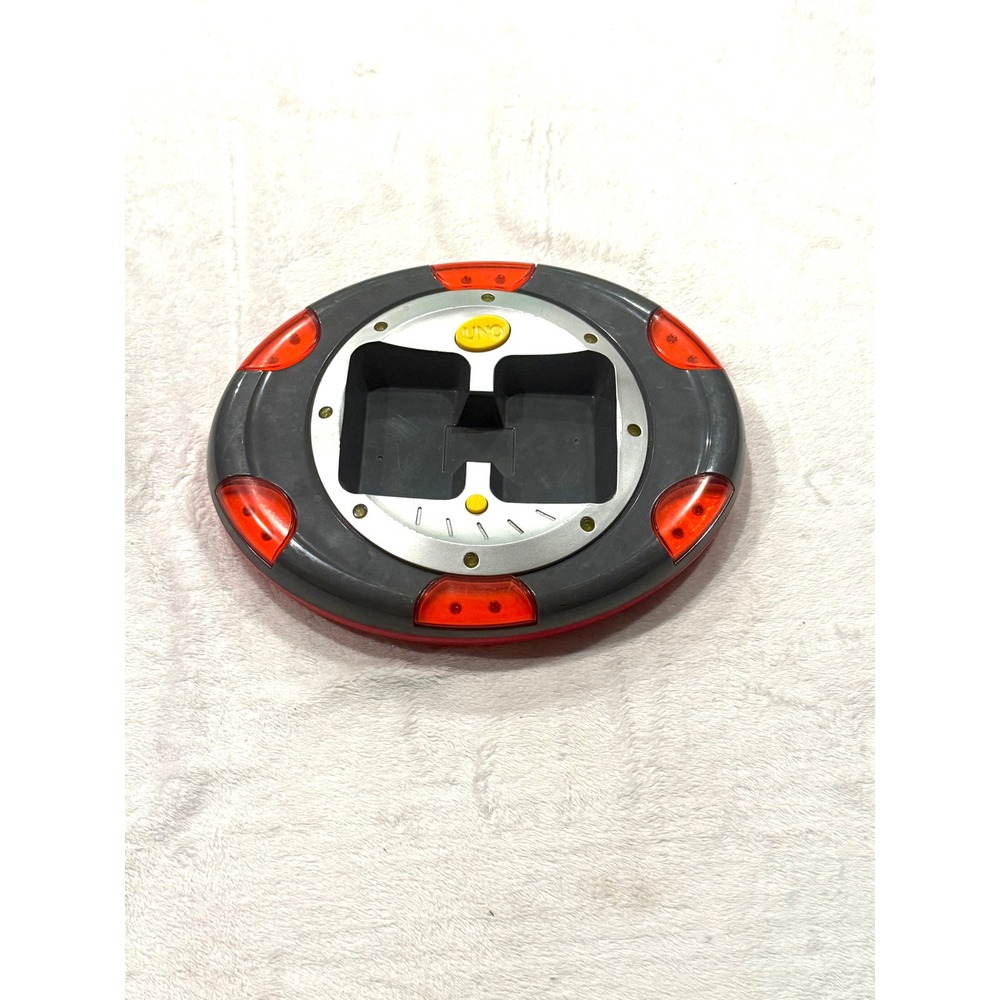 Mattel Uno Flash Electronic Game Base Unit Replacement M1002 2007 Red Black